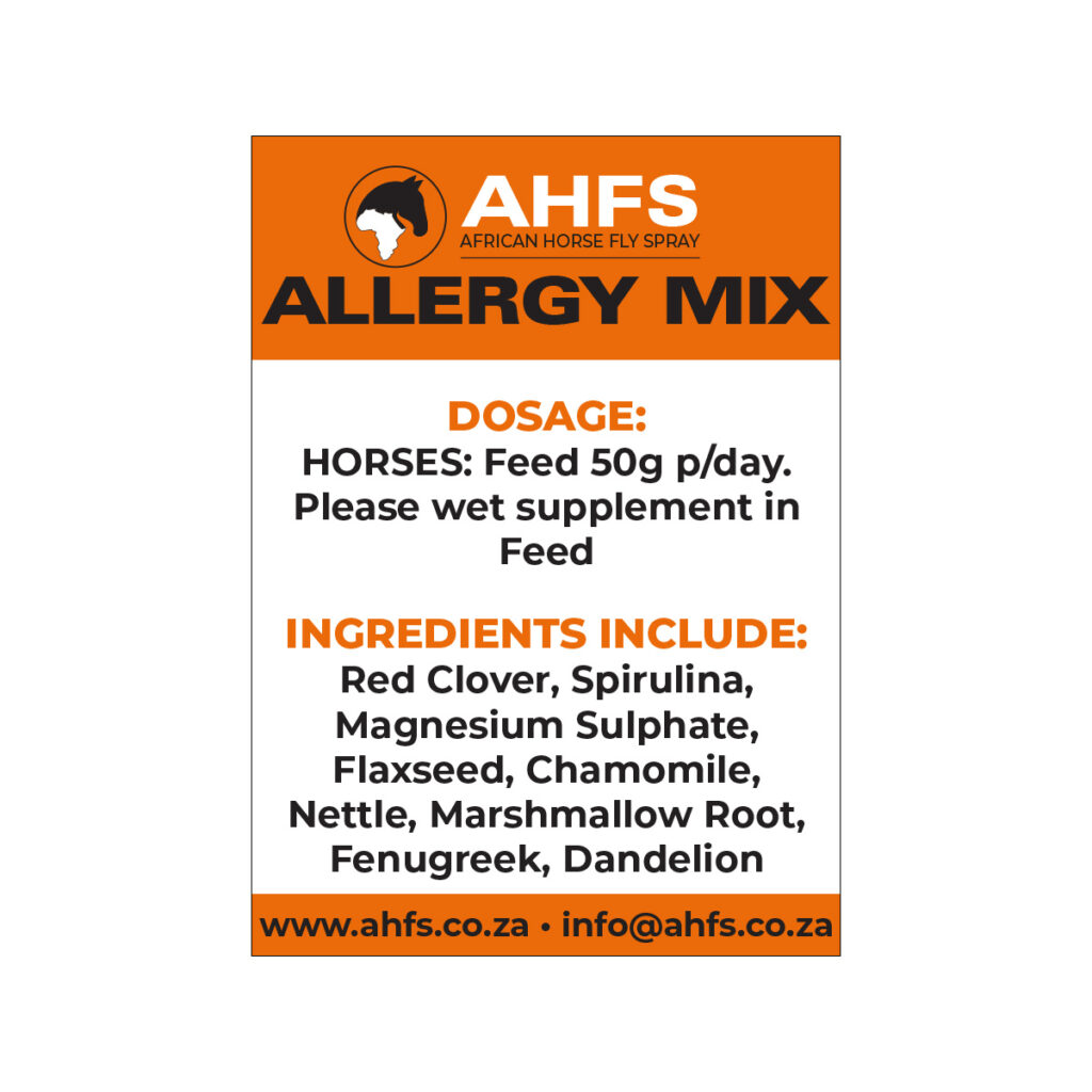 Allergy Mix African Horse Fly Spray