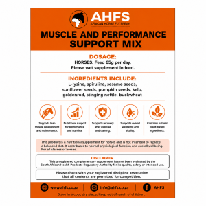 Muscle and Performance Support Mix (Previously known as Ripped)