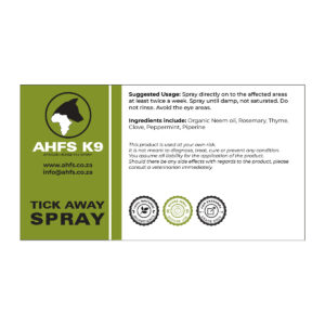 K9 Tick Away Spray