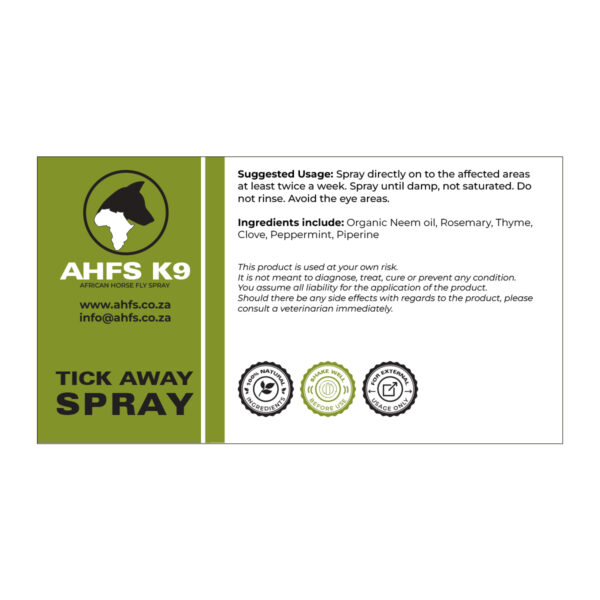 K9 Tick Away Spray