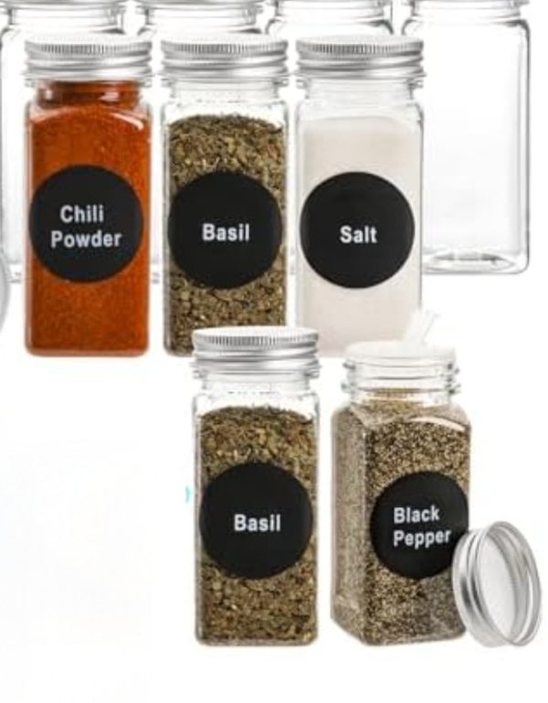 Spice glass bottles (Individual spices)