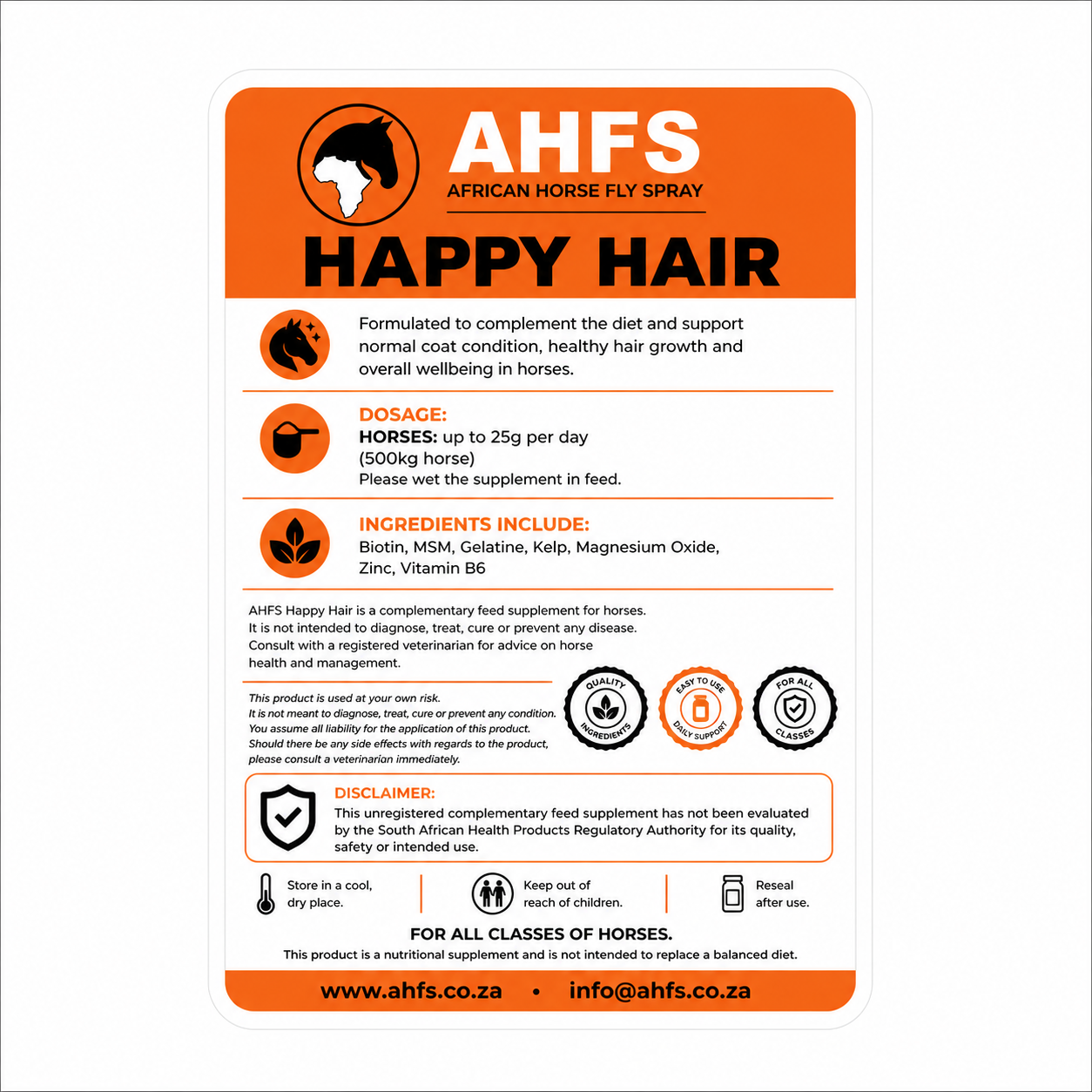 Happy Hair (Hooves) - Weekend Special!