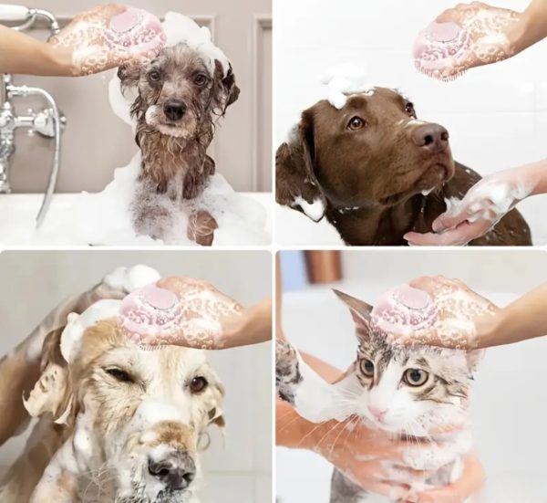 Silicone Pet Bath Brush - Image 2