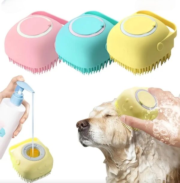 Silicone Pet Bath Brush - Image 3