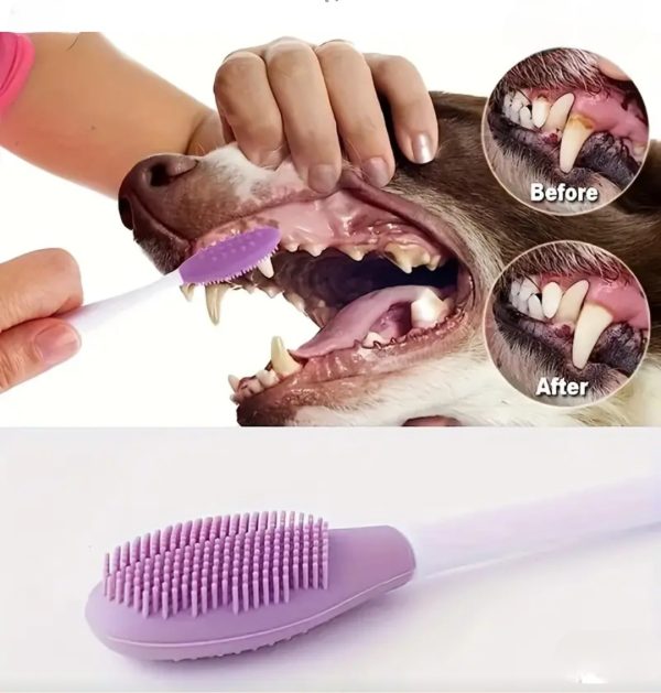Dog Toothbrushes - Soft Double-sided - Image 2