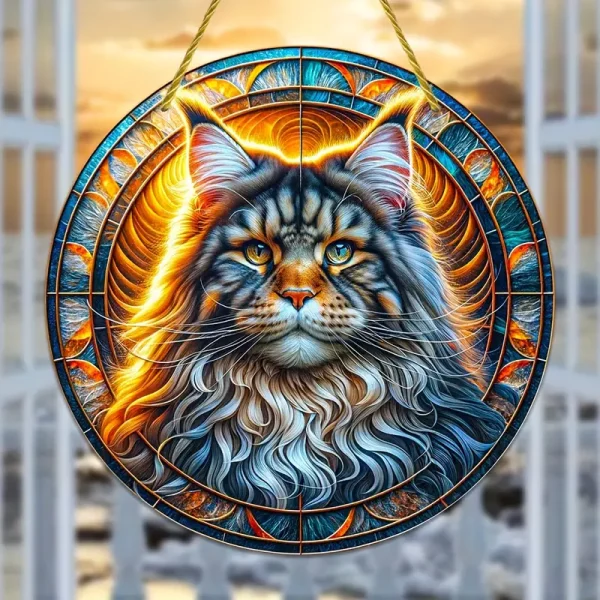 Maine Coon Suncatcher