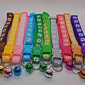 Adjustable Pet Collars With Bells