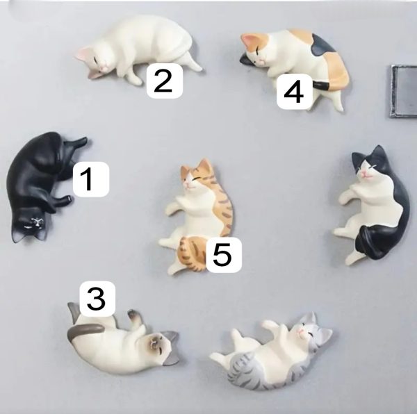 Small Cat Refrigerator Magnets
