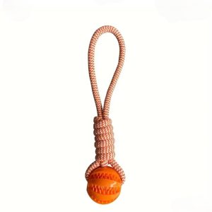 Dog Chew Rope Ball Toy For All Breed Sizes