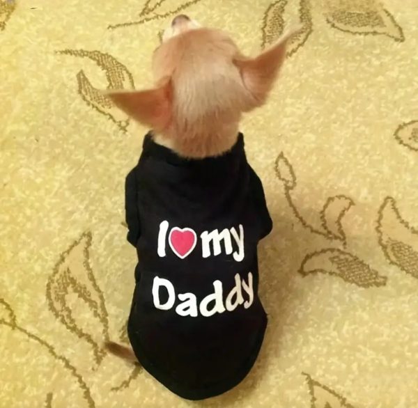 Dog/Cat Vest (I Love My Mom/Dad) - Image 2