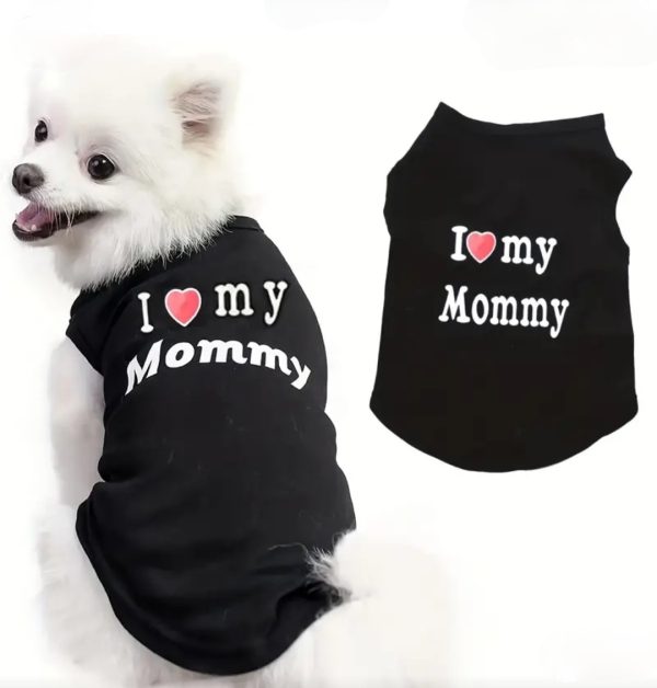 Dog/Cat Vest (I Love My Mom/Dad)