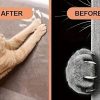 10pcs Cat Scratch Sofa Protector Stickers - Image 2