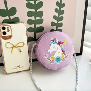 Unicorn Chain Strap Crossbody Mini Bag