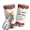 Maine Coon Stainless Steel Travel Tumbler With Lid - Image 2
