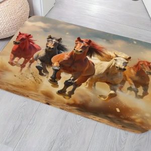 Horse Printed Pattern Rug (HPR1)
