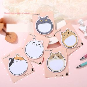 Small Cat Sticky Notes Book