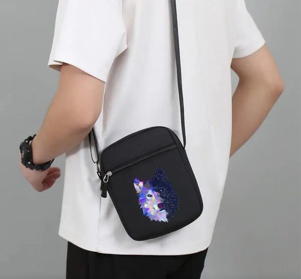 Wolf Mini Crossbody Bag - Image 2