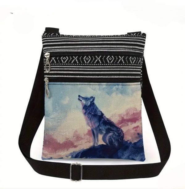 Wolf Themed Sling Bag (WB4) - Image 2