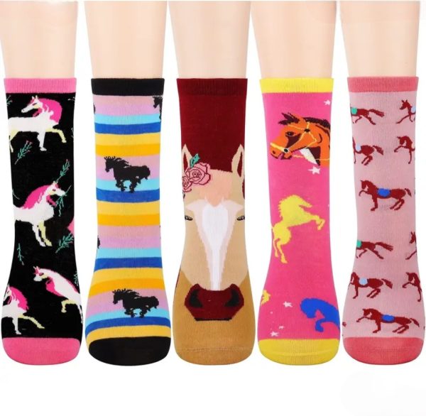Kids Funny Horse Pattern