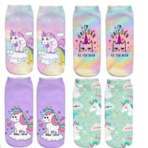Unicorn Ankle Socks (Uni1)