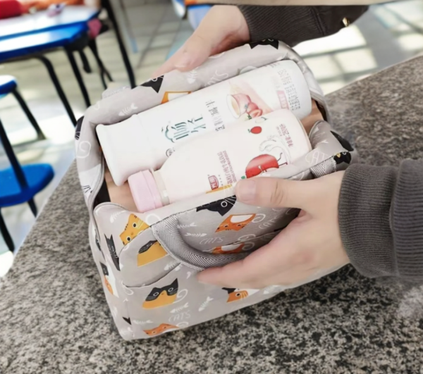 Cartoon Cat Insulated Lunch Bag (CL1) - Image 2