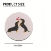 2pcs Dachshund Car Coasters 1 (DCC1) - Image 2