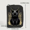 Black Cat Short Wallet (CW5) - Image 4