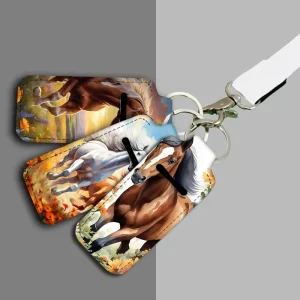 3pcs Lipstick Holder with Clip Keychain (HLH1)