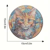 3pcs Cat Diamond Painting Placemat Set (CDD2) - Image 4