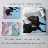 3pcs Horse Floral Duvet Cover Set (HDS1) - Image 2