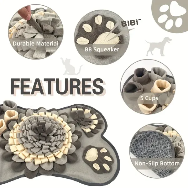 Adjustable Snuffle Mat For Dogs (DSM4) - Image 2