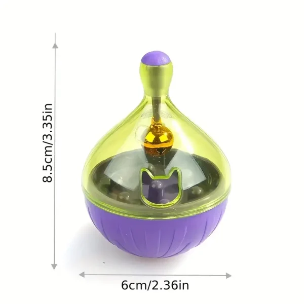 Interactive Cat Slow Feeder Ball Toy (ICT4) - Image 2