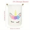 Unicorn Print Storage Basket 4 (USB2) - Image 3