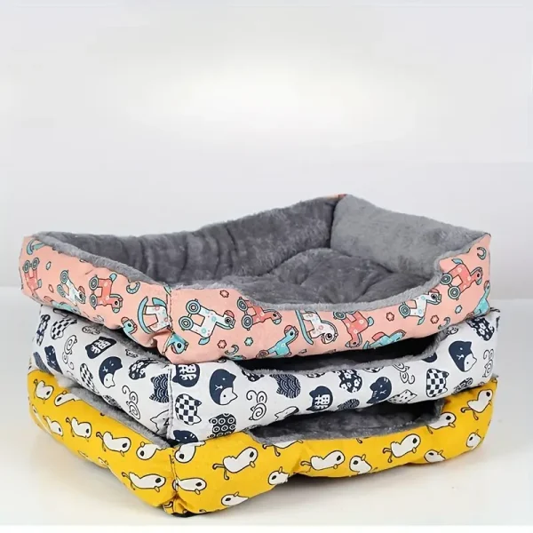 Dog Cat Rectangle Bed Medium (DC20) - Image 3