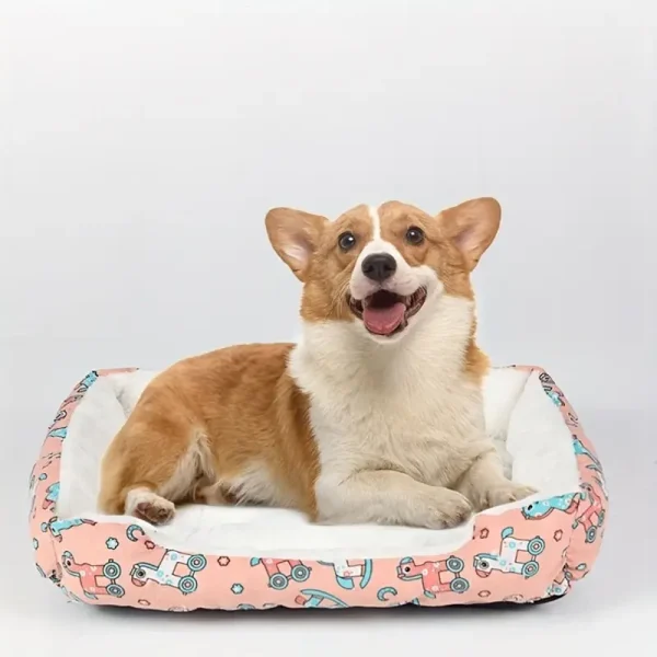 Dog Cat Rectangle Bed Medium (DC20) - Image 2