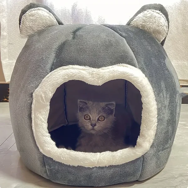 Dog Cat Semi-Closed Bed Medium (DCB12)