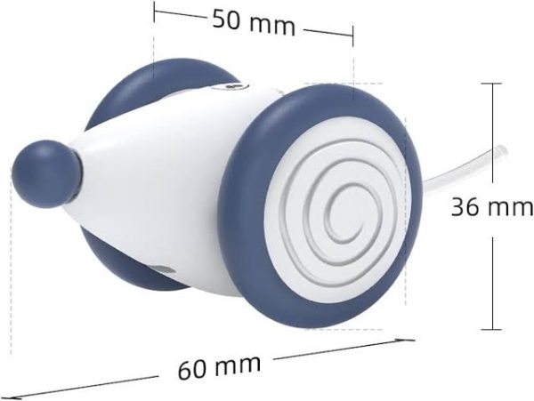 Interactive Cat Toy with Glowing Tail Mouse - Image 2