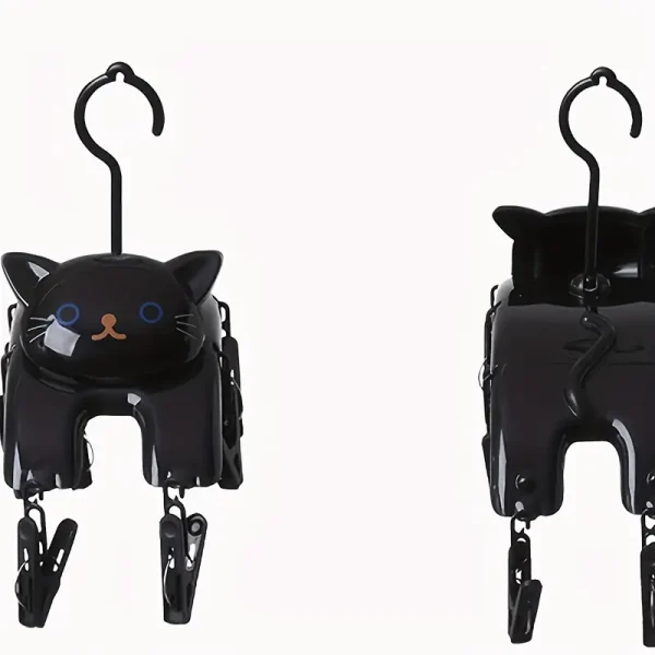 10 Clip Laundry Hanger - Cat (CLH1) - Image 2
