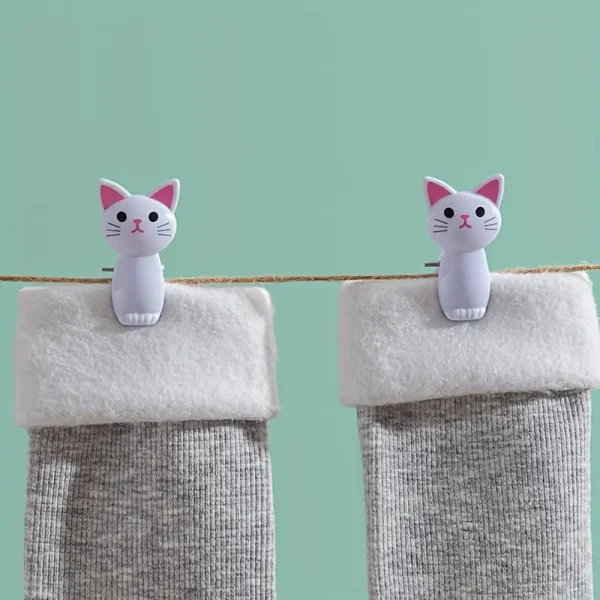 Clip Laundry & Food - Cat Shape (CLH2) - Image 4