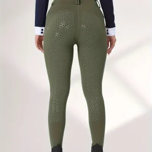 Equestrian Riding Leggings - Army Green (ERL3)