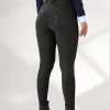 Equestrian Riding Leggings - Black (ERL4) - Image 3