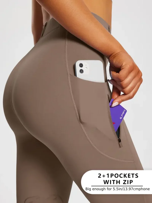 Equestrian Riding Leggings - Mocha (ERL1) - Image 3