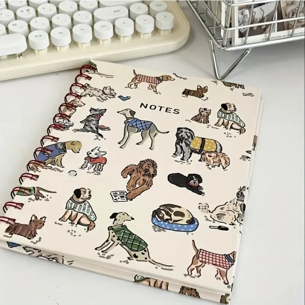 Dog A5 Spiral Notebook (DSN1)