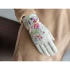 Thickened Warm Gloves - Beige Cat (TWGC1) - Image 2