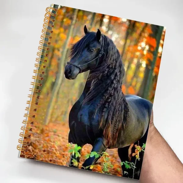 Black Horse Spiral Notebook 4 (HSN4)