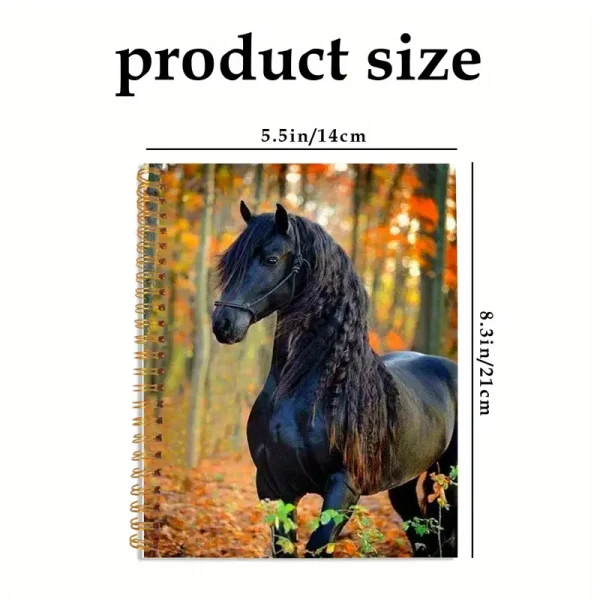 Black Horse Spiral Notebook 4 (HSN4) - Image 4