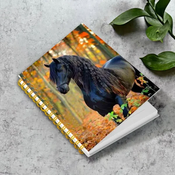 Black Horse Spiral Notebook 4 (HSN4) - Image 5