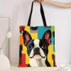 Reusable Boston Terrier Tote Bag (RBT1)