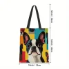 Reusable Boston Terrier Tote Bag (RBT1) - Image 2