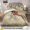 3pcs Horse Jumping Duvet Cover Set (HDS4) - Image 3